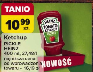 Ketchup pickle Heinz promocja w Carrefour Market