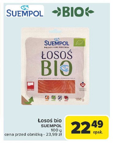 Łosoś bio Suempol promocja