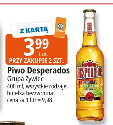 Piwo Desperados promocja w Leclerc