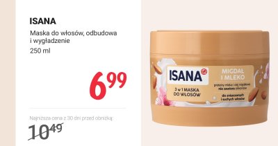 Maska do włosów odbudowa i wygładzenie promocja w Rossmann