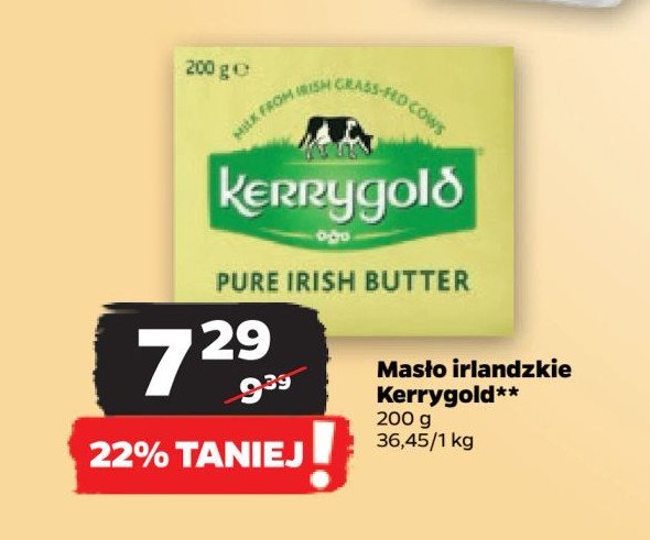 Masło zwykłe Kerrygold masło irlandzkie promocja