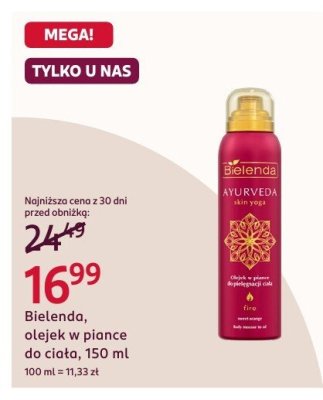 Olejek w piance do ciała, 150 ml promocja w Rossmann