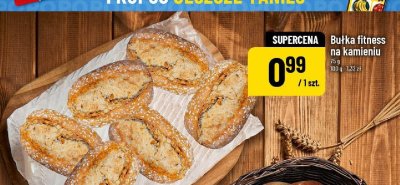 Bułka fitness wypiekana na kamieniu promocja w POLOmarket