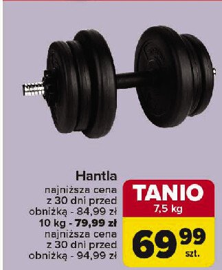 Hantla 10 kg promocja