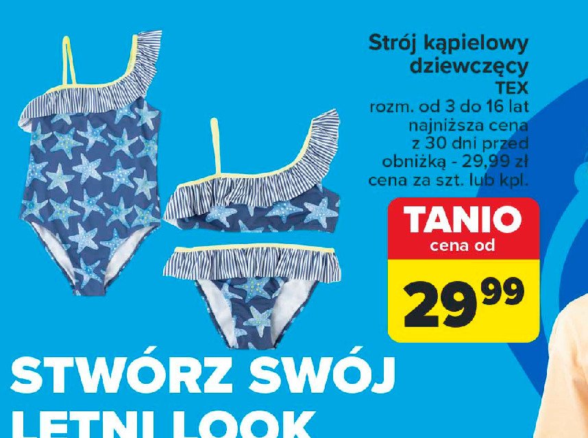 Strój kąpielowy Tex promocja