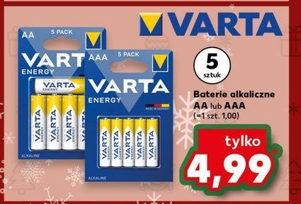 Baterie aaa Varta promocja