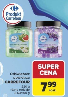 Odświeżacz powietrza Carrefour różne rodzaje promocja w Carrefour Market