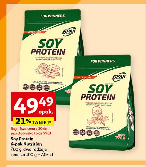 Odżywka białkowa white chocolate ALLNUTRITION SOY PROTEIN promocja