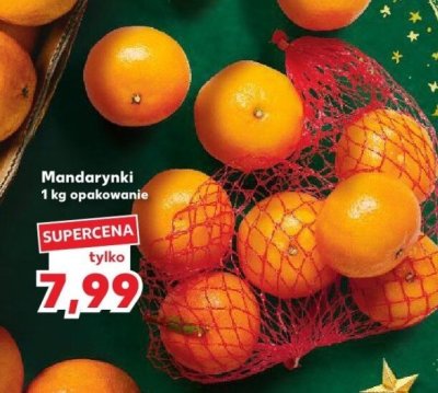 Mandarynki promocja w Kaufland