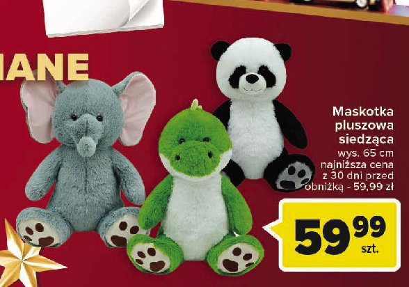 S艂onik pluszowa promocja