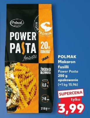 Makaron fusilli Power Pasta promocja w Kaufland