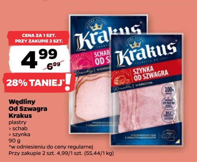 Schab od szwagra Krakus animex promocja w Netto