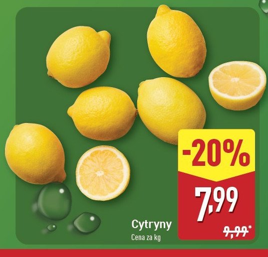 Cytryny promocja w Aldi
