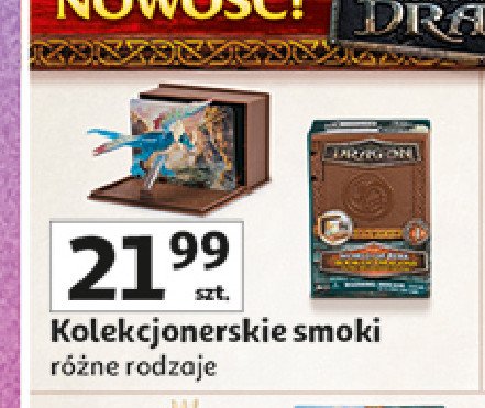 Smok kolekcjonerski promocja w Auchan