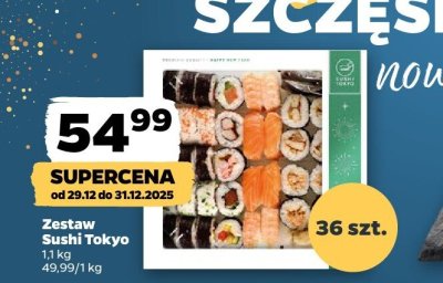 Zestaw sushi Tokyo promocja w Netto