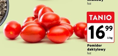 Pomidor daktylowy luz promocja w Intermarche