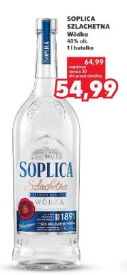 Wódka Soplica Szlachetna 1l promocja w Kaufland