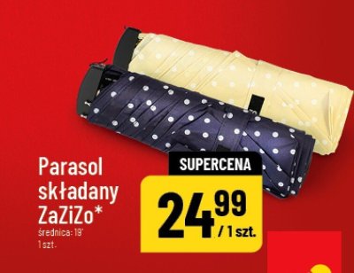 Parasol składany śr. 19 cm promocja w POLOmarket