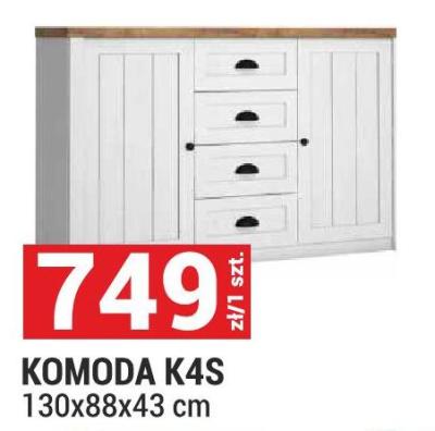 Komoda K4S promocja w Merkury Market