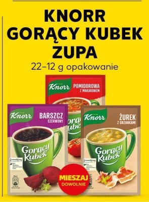 Zupa Gorący Kubek promocja w Kaufland