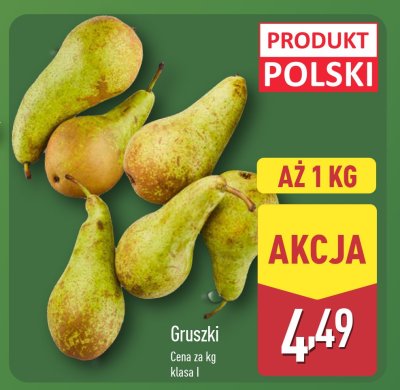 Gruszki klasa I promocja w Aldi