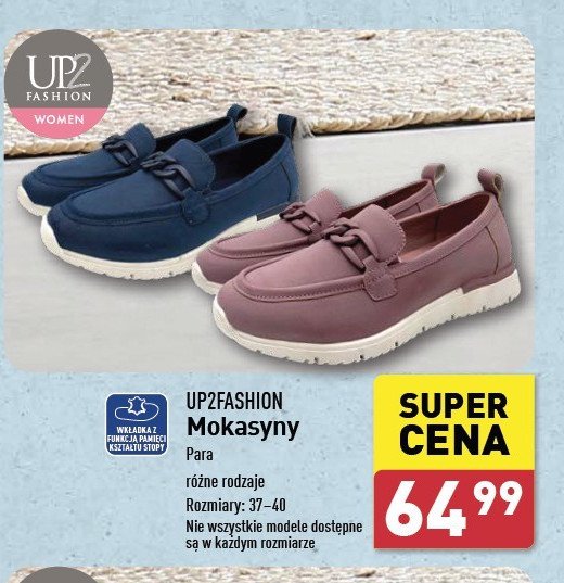 Mokasyny damskie 37-40 Up2fashion promocja