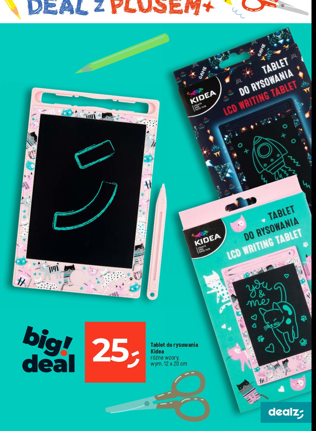 Tablet do rysowania Kidea promocja