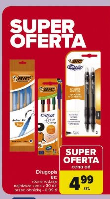 Długopis cristal mix Bic cristal promocja