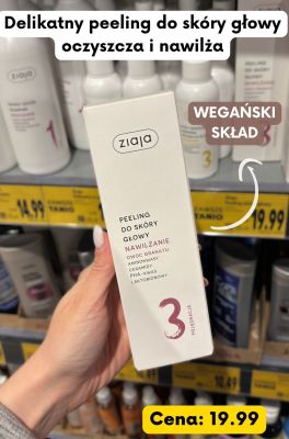 Peeling do skóry głowy nawilżanie  promocja w Kaufland