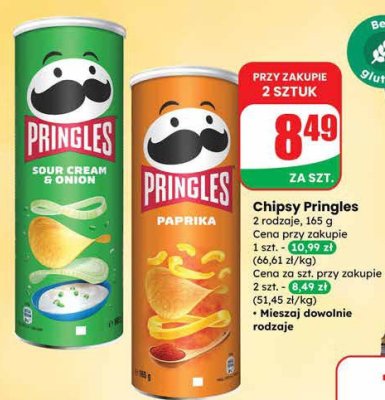 Chipsy paprykowe Lay's max karbowane promocja w Dino