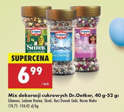 Mix dekoracji lodowa kraina Dr. oetker promocja