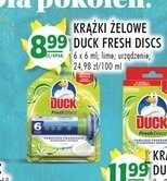 Krążek żelowy do wc lime Duck fresh discs promocja