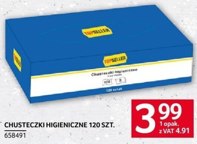 Chusteczki higieniczne 120 szt. promocja w Selgros