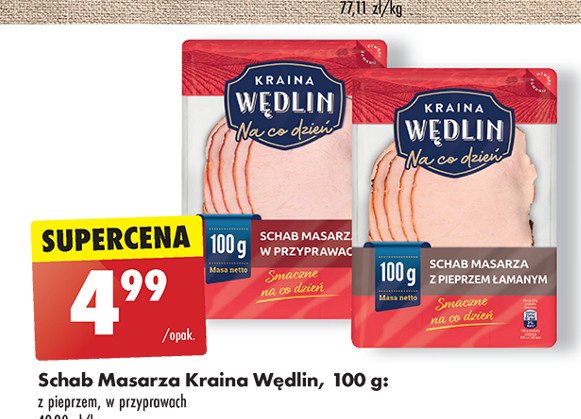 Schab w przyprawach Kraina wędlin promocja