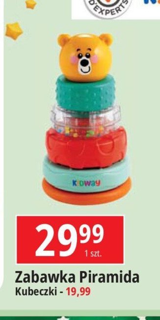 Zabawka piramida Kidway promocja