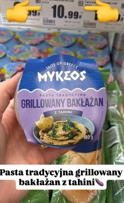 Pasta tradycyjna grillowany bakłażan z tahini  promocja w Intermarche