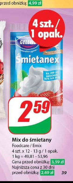 艢mietanex Gellwe promocja