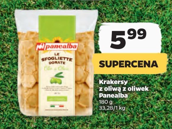 Krakersy z oliwą z oliwek Panealba promocja