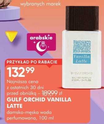 Perfumy damskie Gulf Orchid Vanilla Latte promocja w Super-Pharm