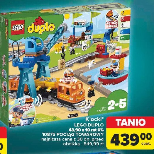 Klocki 10875 Lego duplo promocja w Carrefour