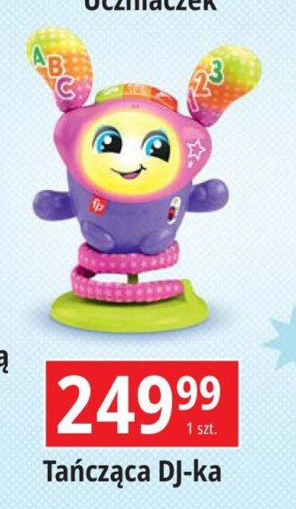 Taneczna dj-ka Fisher-price promocja w Leclerc