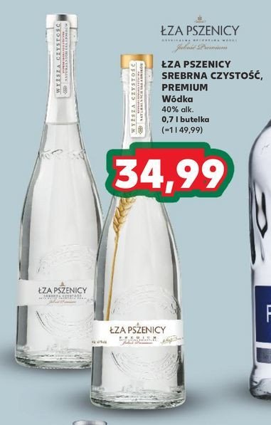 Wódka Łzy pszenicy premium promocja w Kaufland