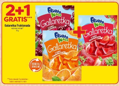 Galaretka Fruktonada o smaku truskawkowym promocja w POLOmarket