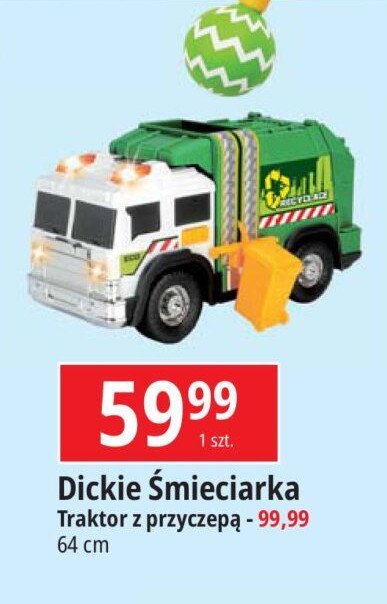 Śmieciarka Dickie toys promocja