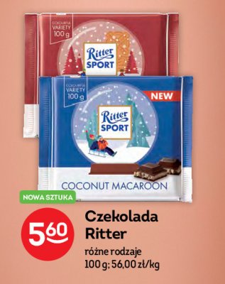 Czekolada z ciasteczkami spekulatius Ritter sport promocja