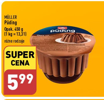 Pudding czekoladowy Muller promocja