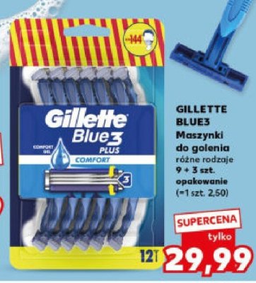 Maszynki do golenia Blue3 promocja w Kaufland