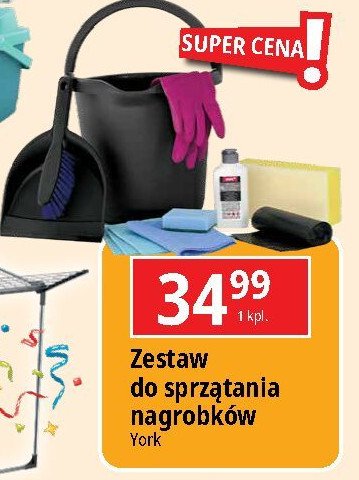 Zestaw do sprzątania nagrobków York promocja