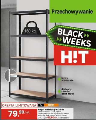 Regał metalowy NU150R promocja w Leroy Merlin