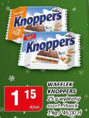 Wafelek Knoppers promocja w Chorten